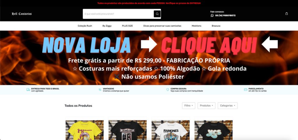 De Fã de Rock a Empreendedor de Sucesso: A Jornada da Hell Camisetas